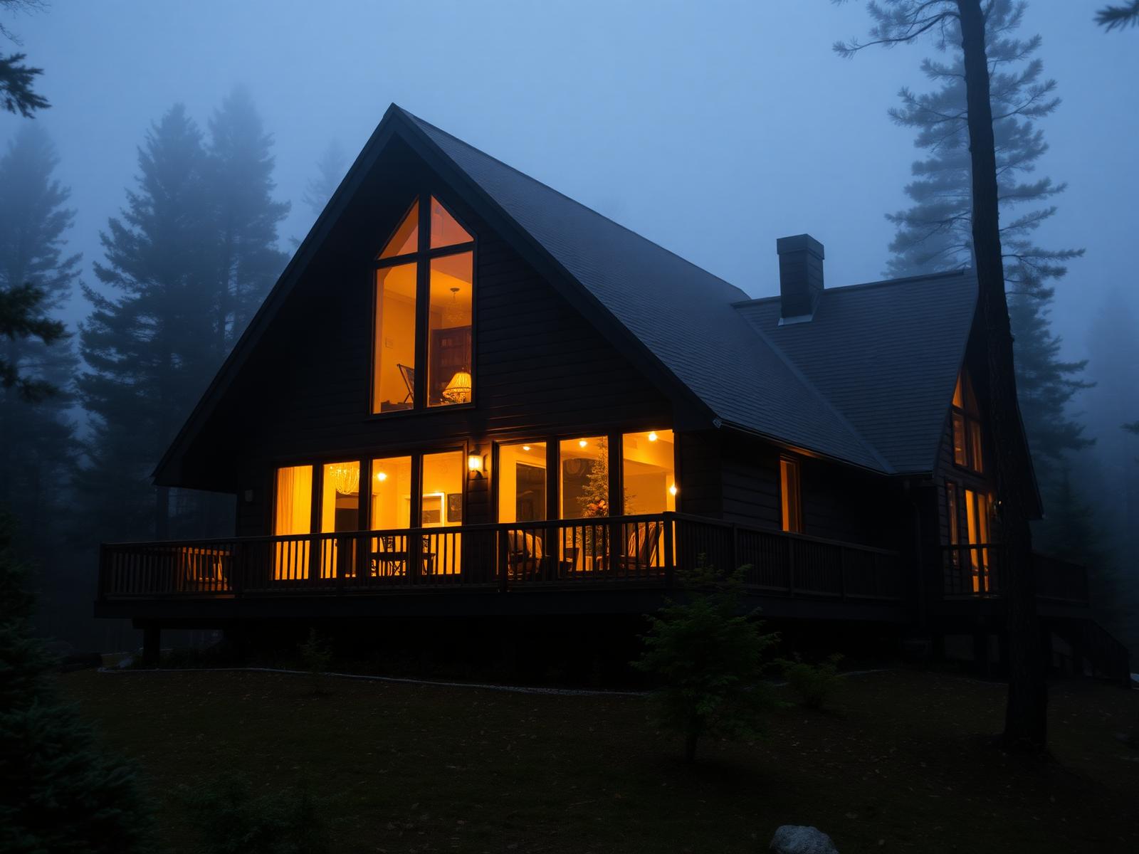 Short-term rental cabin overlooking the Smoky Mountains in Sevier County, Tennessee