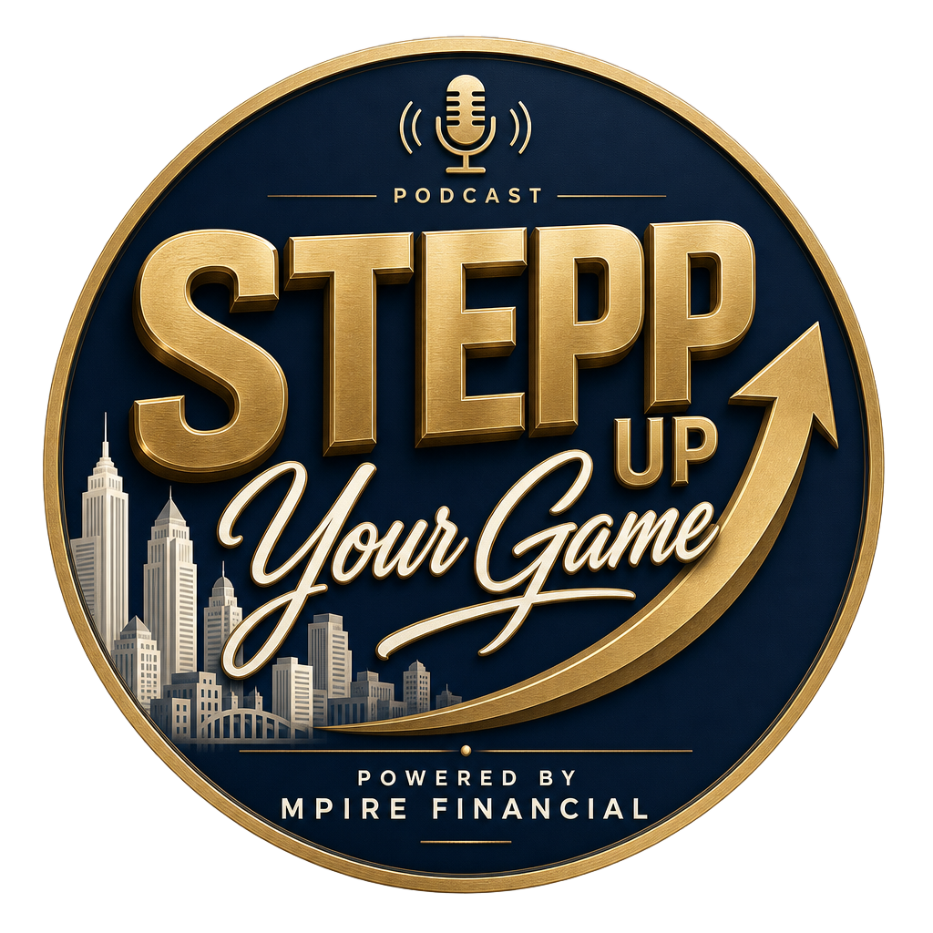 Stepp Up Your Game podcast logo